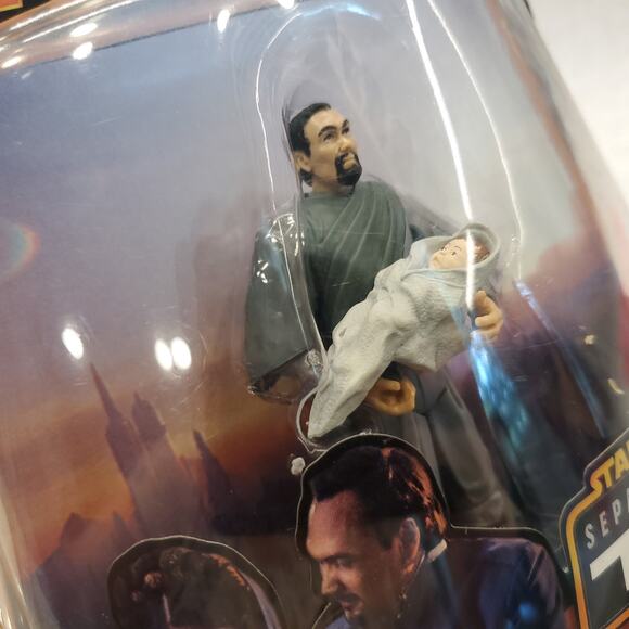 2005 Hasbro Star Wars Revenge of the Sith Separation of the Twins Leia with Bail - Picture 6 of 11